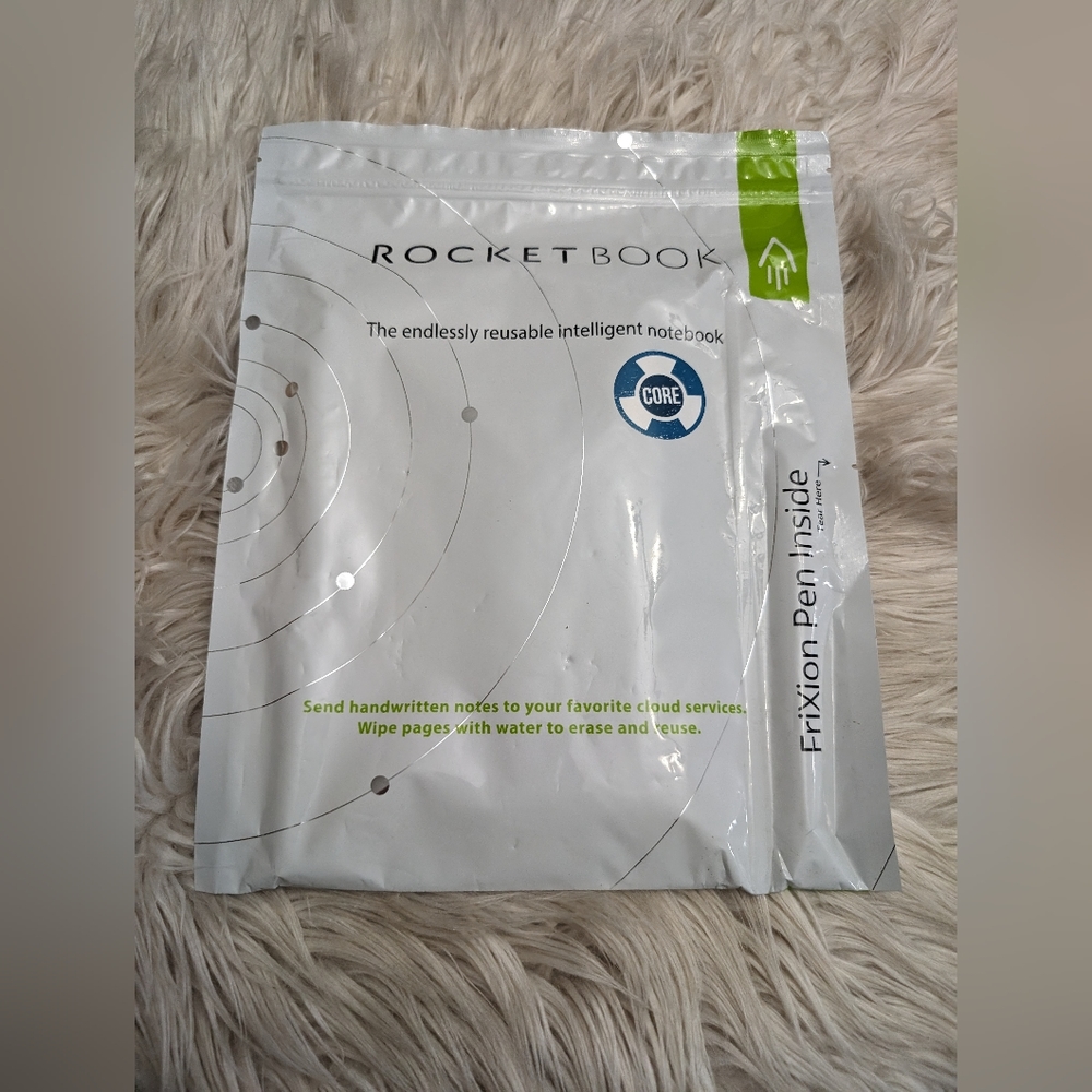 Rocket Book & Frixion Pen Smart Reusable Notebook
